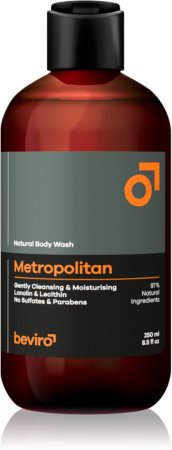 Beviro Natural Body Wash Metropolitan Vartalopesu Miehille